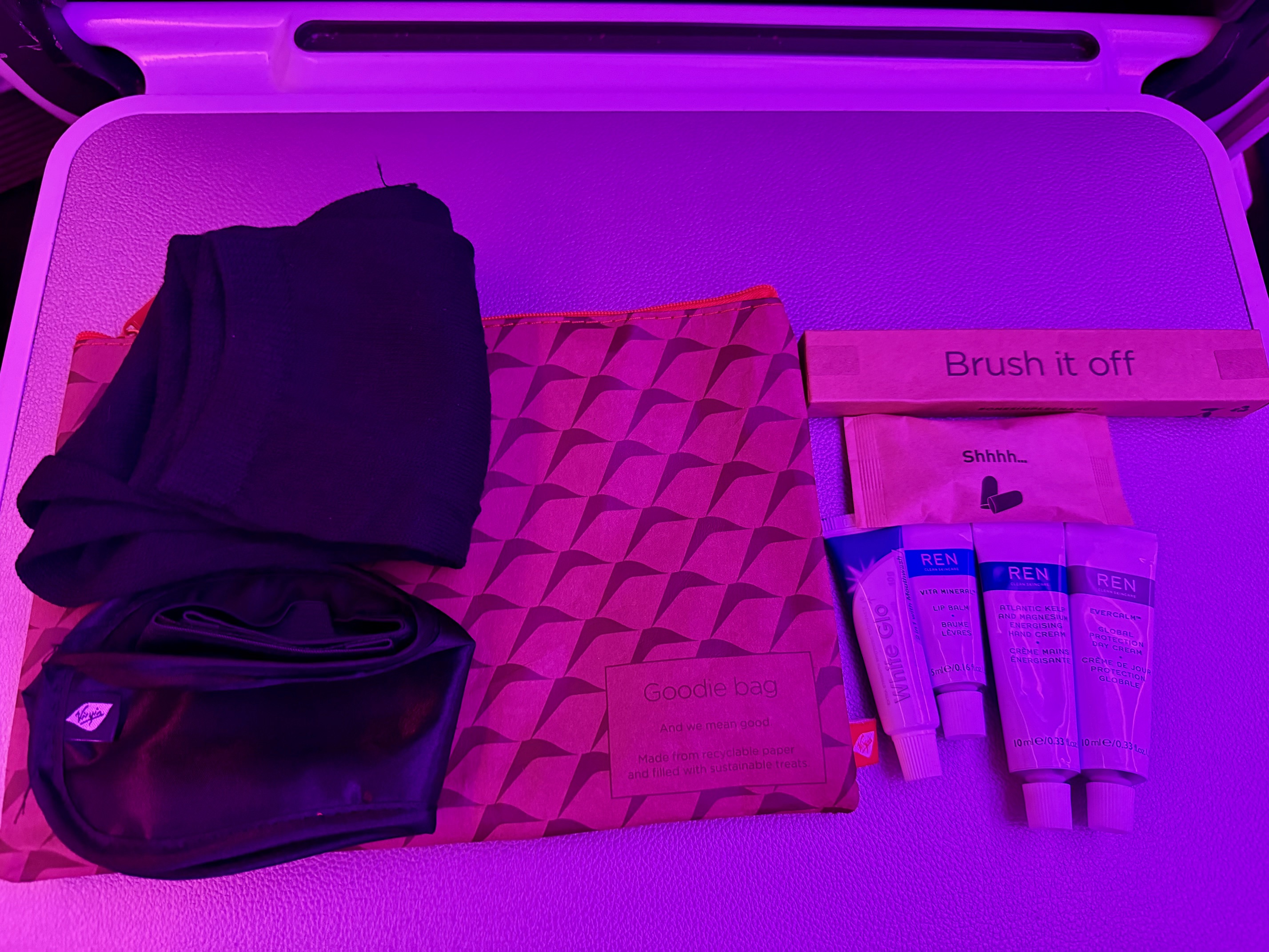 Virgin Atlantic Upper Class Amenity Kit