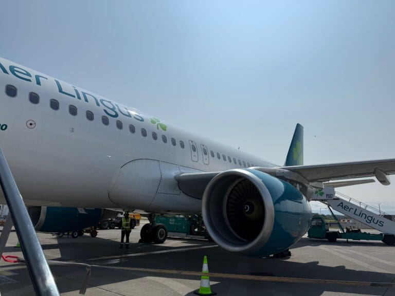 the Aer Lingus A320