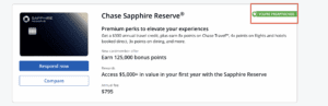 chase sapphire reserve