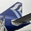 the tail of an airplane