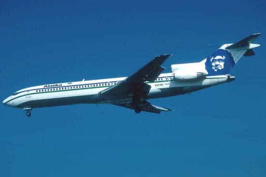 a passenger plane flying in the sky