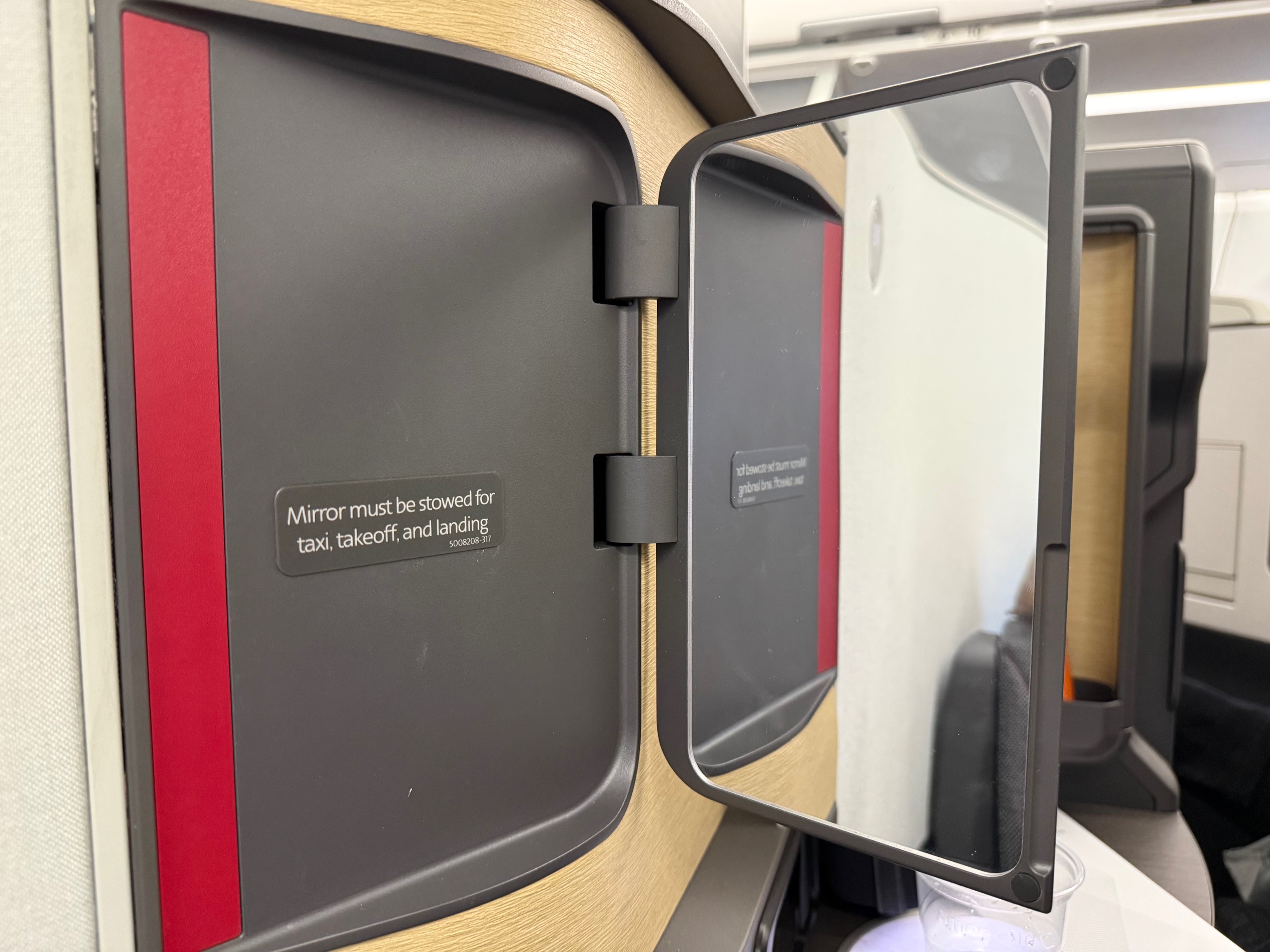 a close up of a door