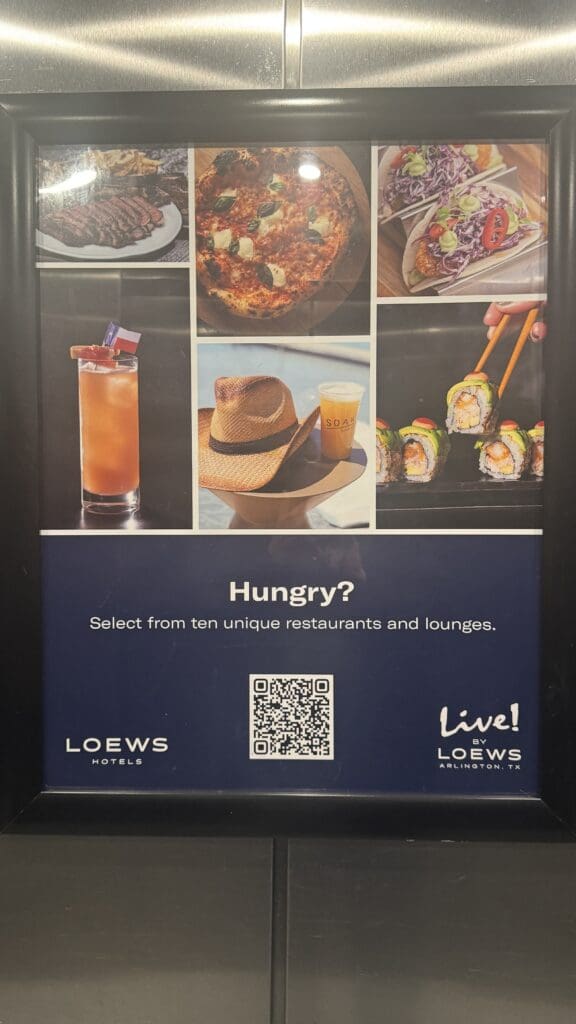 a picture of food in a frame