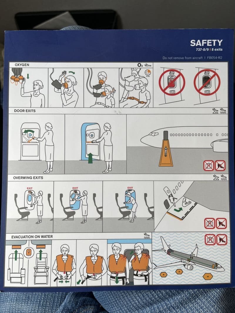 a sign with instructions on it