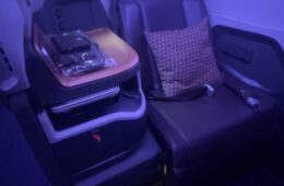 Singapore Airlines Business Class
