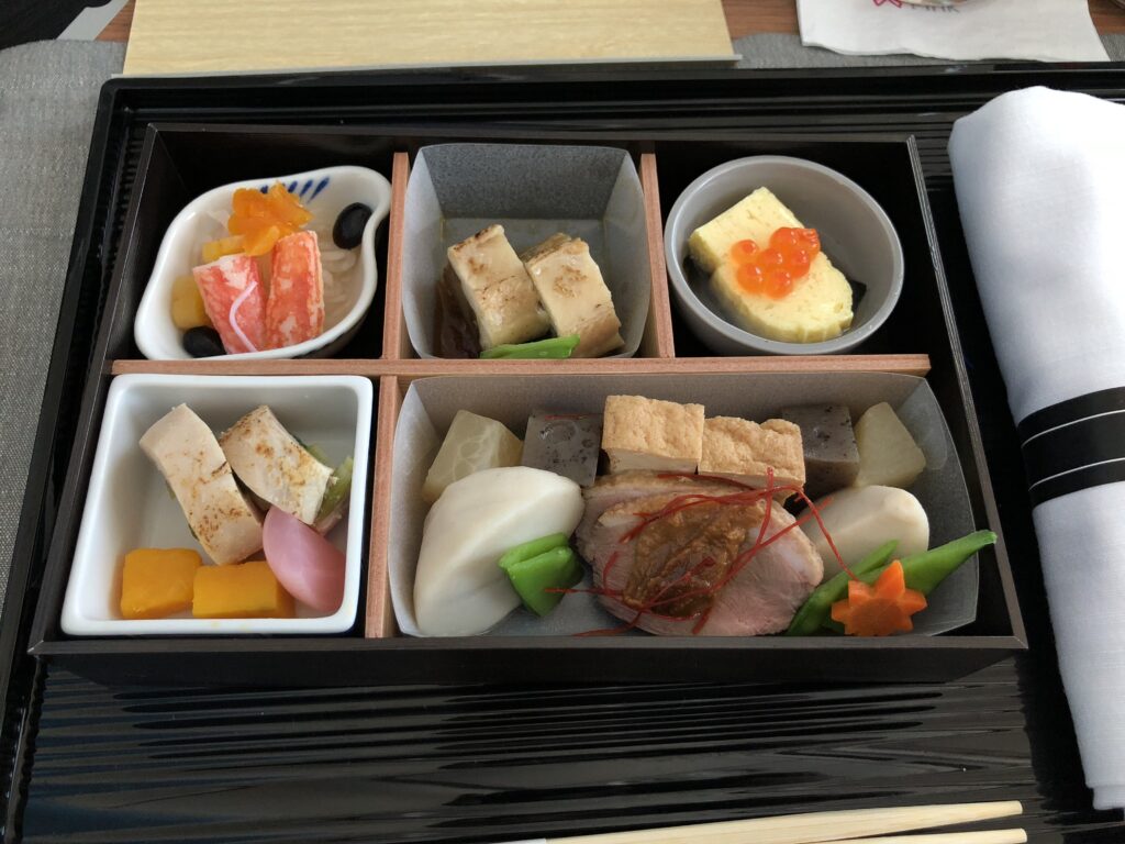 American Airlines Japanese Meal Irodori Gozen