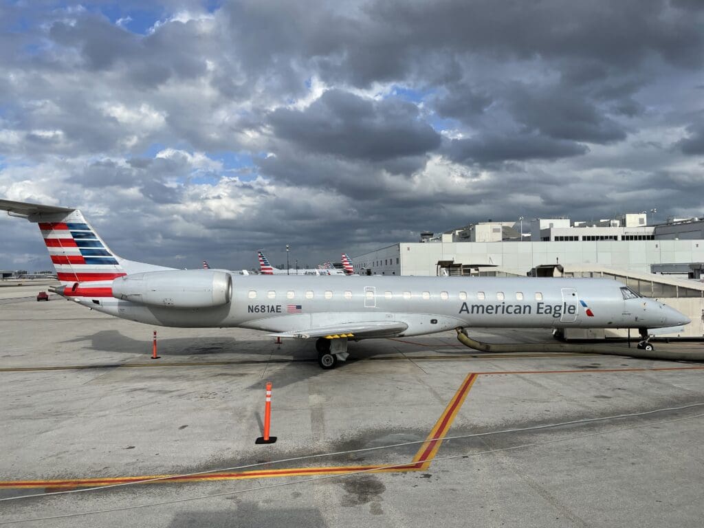 an airplane on the tarmac