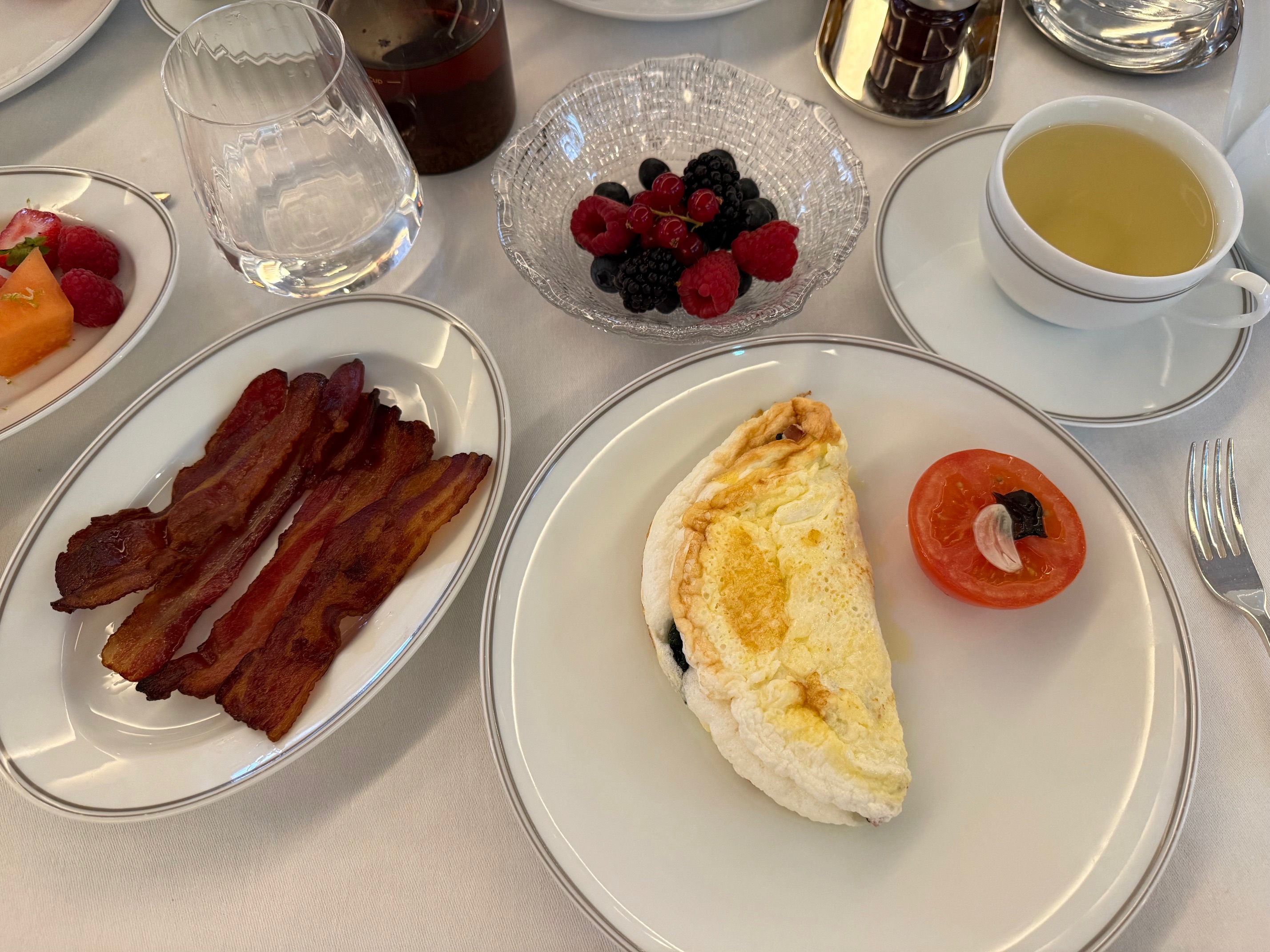 Breakfast at the Rosewood Amsterdam