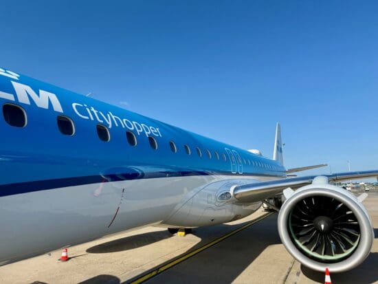 KLM Cityhopper Embraer 195-E2 Aircraft