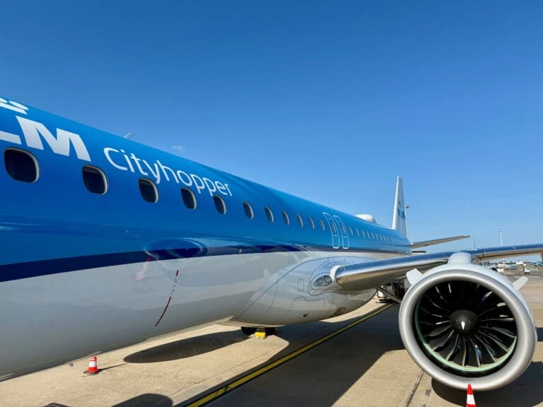KLM Cityhopper Embraer 195-E2 Aircraft