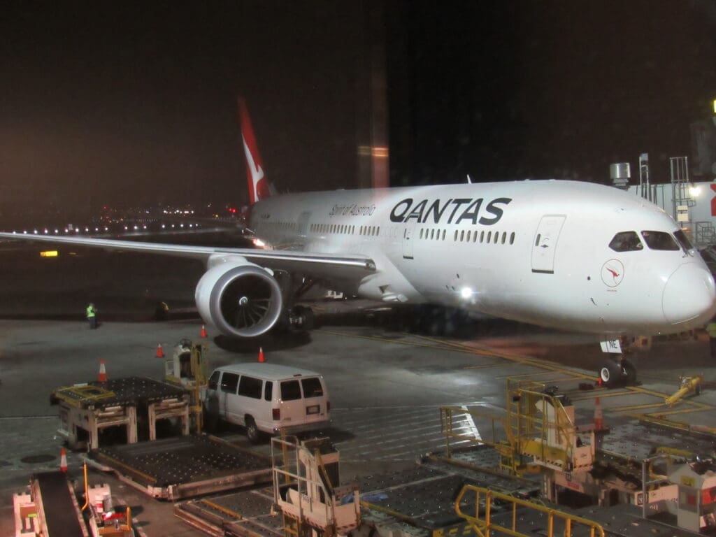 Qantas 787 That Will Fly to Las Vegas