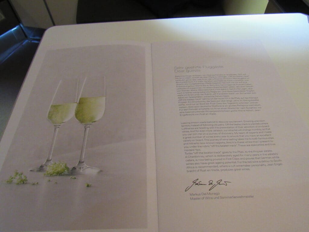 a book with a picture of wine glasses