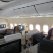 a plane with windows and seats