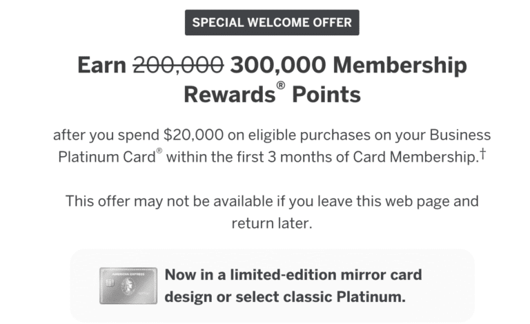 business platinum card