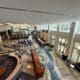 Le Meridien Dania Beach Fort Lauderdale Airport lobby from above
