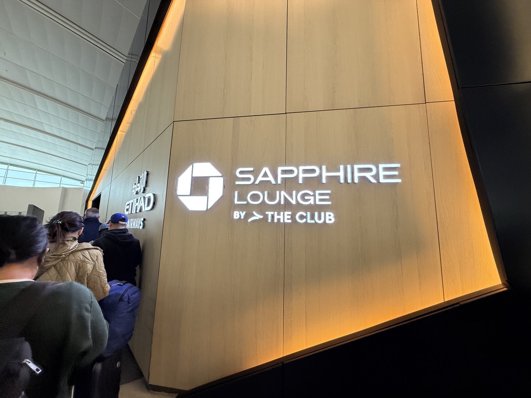 Exterior of Chase Sapphire Lounge JFK