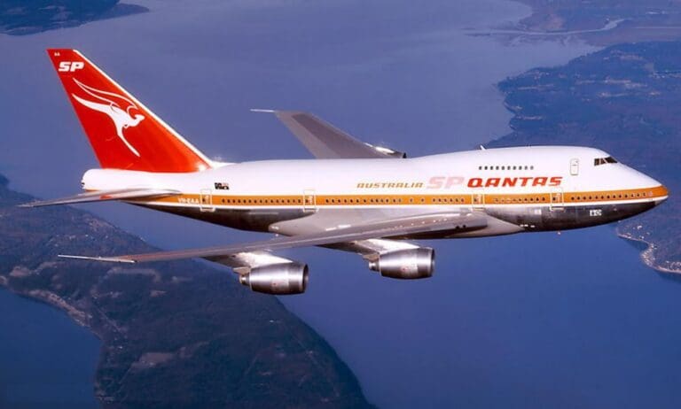 an airplane flying in the sky