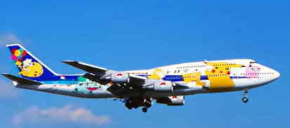 The First ANA Pokémon Jet 