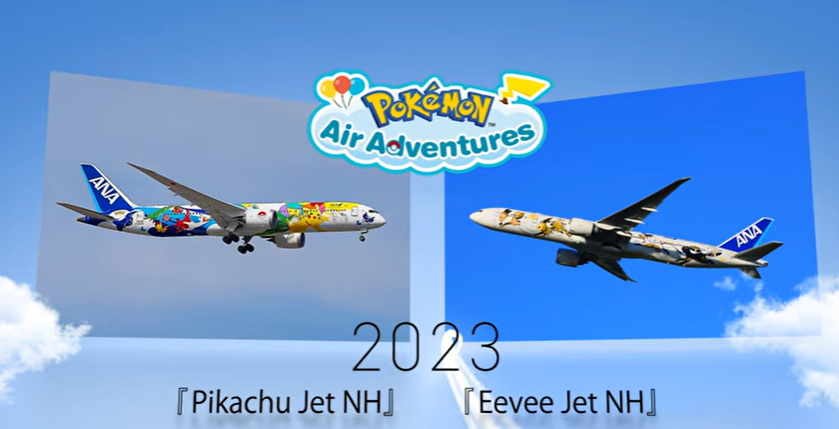 Pikachu and Eevee Jets