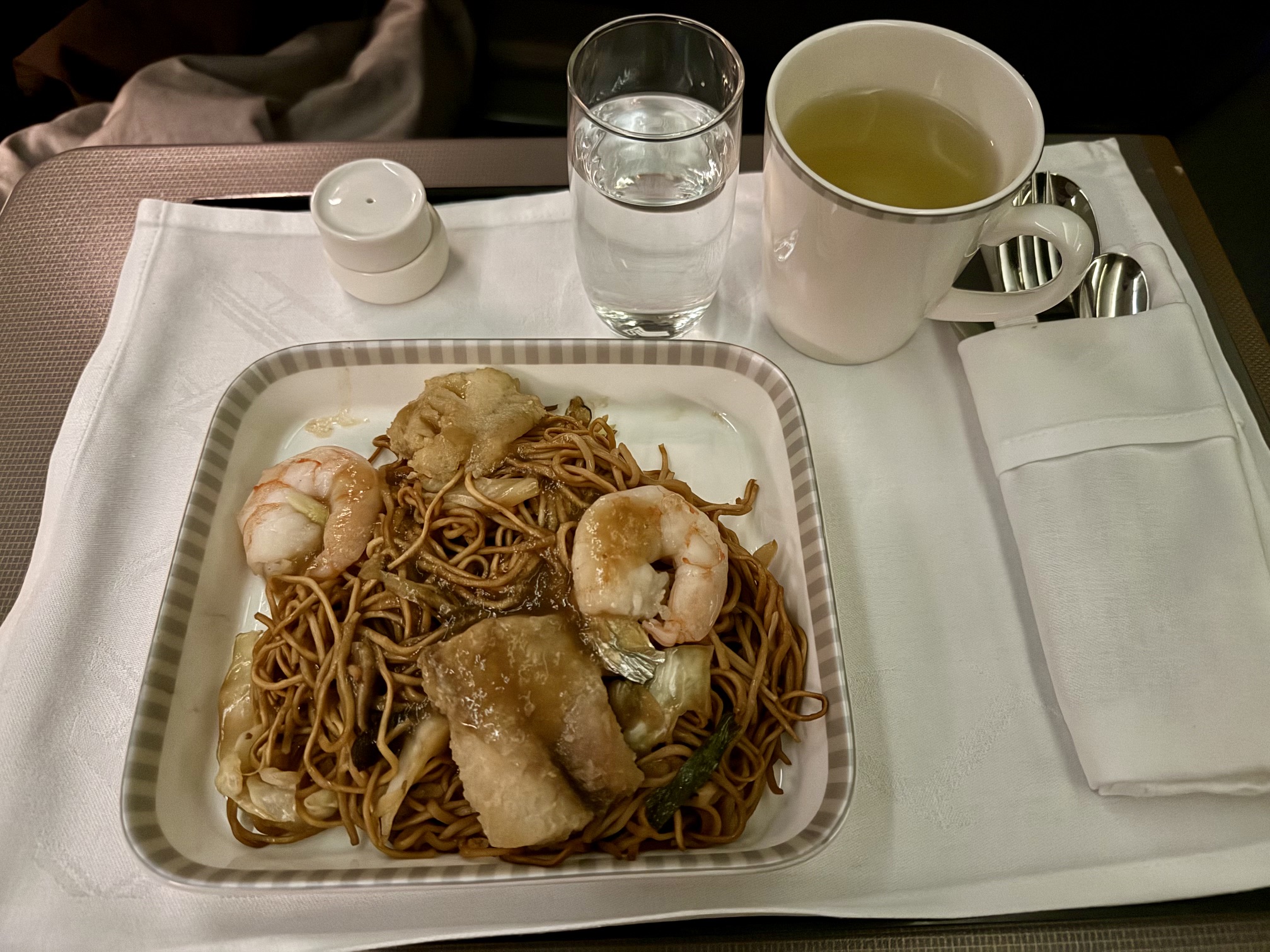 Singapore Airlines 777 Business Class