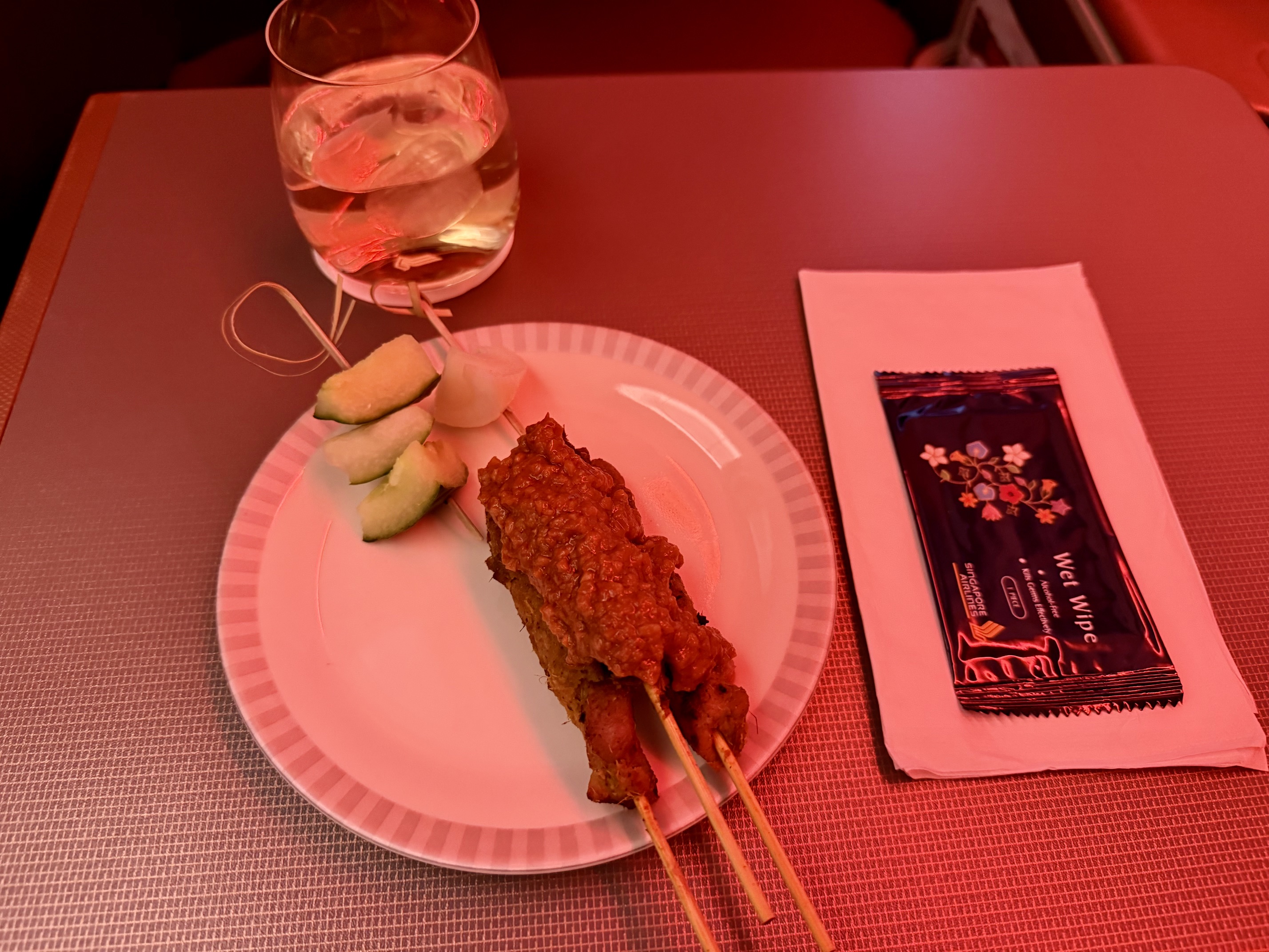 Singapore Airlines Business Class 777