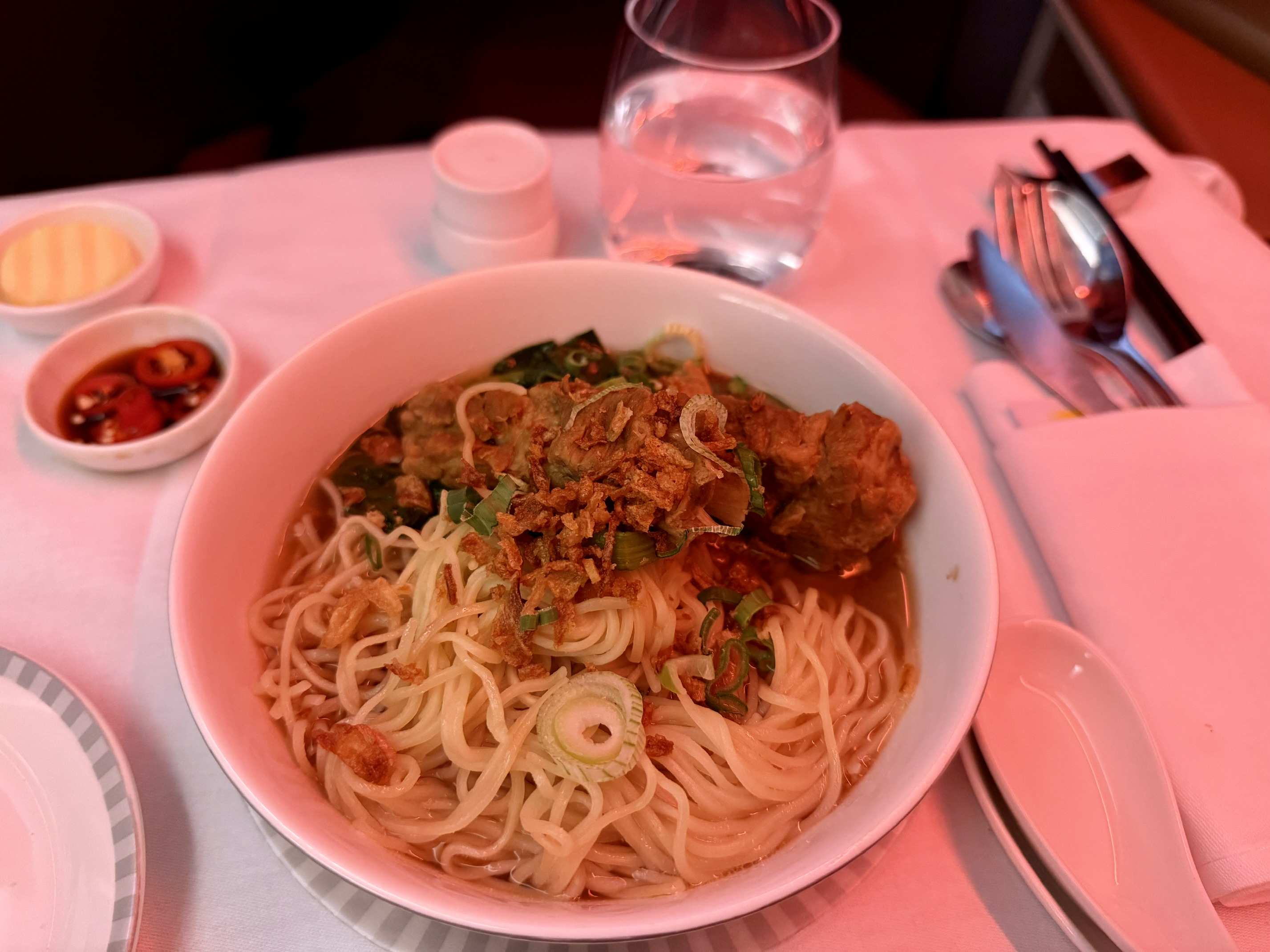 Singapore Airlines Business Class 777