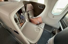 Singapore Airlines 787 Business