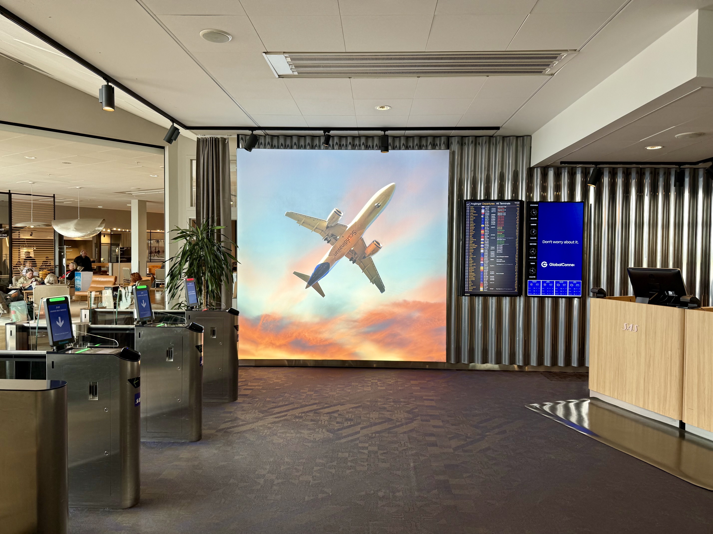 SAS Lounge Stockholm