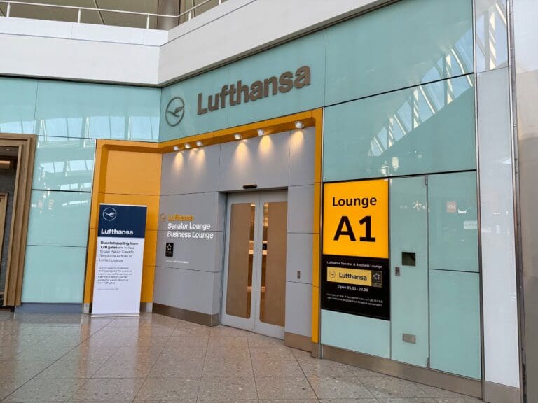 Lufthansa Business Lounge London