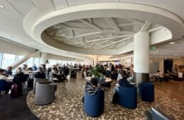 Temporary AMEX Centurion Lounge San Francisco